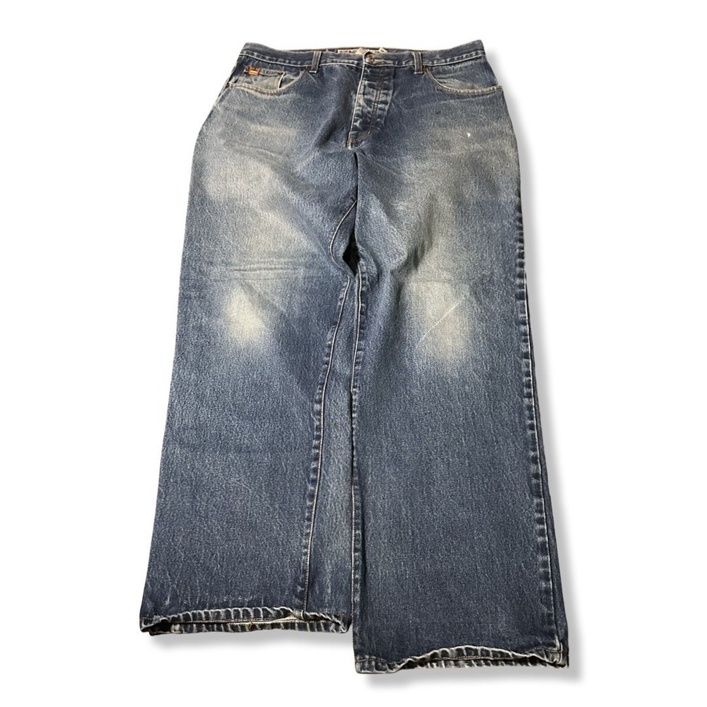 Vintage Y2K DC USA Denim Straight Pants Size 36x32 Skate - Picture 2 of 4